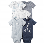 Carter's - 5-Pack Short-Sleeve Original Bodysuits