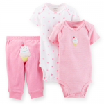 Carter’s - 3-Piece Bodysuit & Pant Set