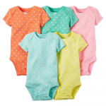 Carter’s - 5-Pack Short-Sleeve Bodysuits