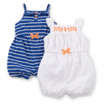 Carter’s - Summertime Sweetie 2-Pack Jersey Rompers