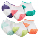 Carter’s - 6-Pack Scalloped Terry Socks