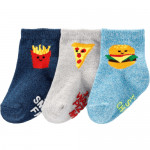 Carter's - 3-Pack Food Crew Socks