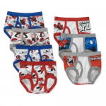Spider-Man Toddler Boys 7-Pack Brief Underwear