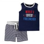 Carter's - 2-Piece Firecracker Tank & Short Set