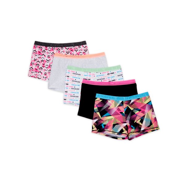 Athletic Works – Girls' 5 Pack Active Boyshorts Underwear – Sprog Store